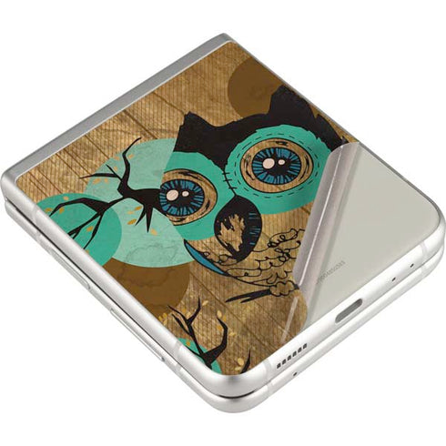 Autumn Owl Galaxy Z Flip3 5G Skin